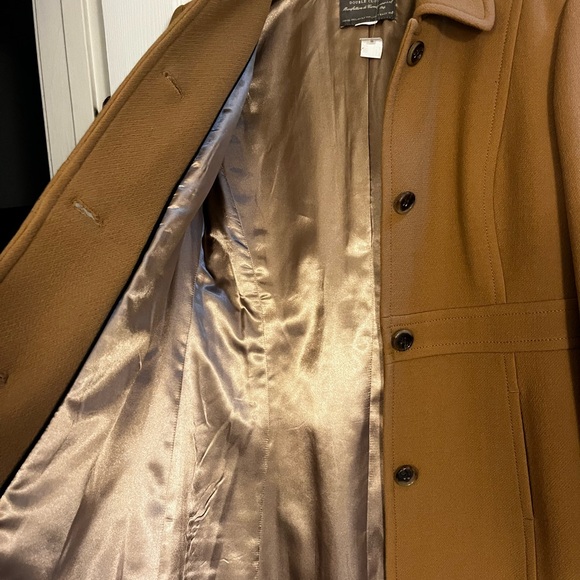 Classic lady day coat in Italian double-cloth wool with Thinsulate® - Picture 5 of 7